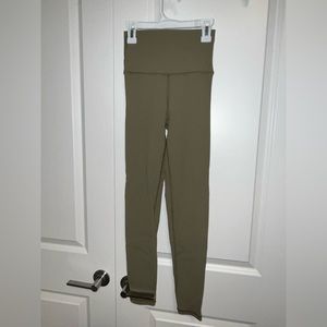 Aerie ribbed legging size small (courtyard color)